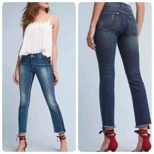 Anthropologie Pilcro and the Letterpress Parallel Jeans OB581105 Size 27
